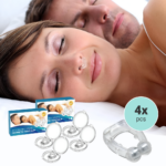 Clip magnético de silicona para antirronquidos en la nariz (2+2 gratis)