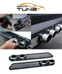 Etiqueta engomada del tubo de escape del coche