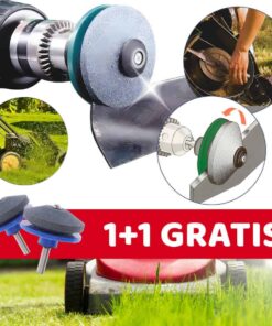 Herramienta para afilar cuchillas para cortacésped - 1+1 GRATIS!
