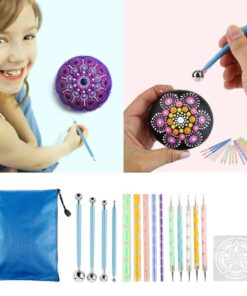 MISSCRAFTY®️ Juego de herramientas para dibujar mandalas