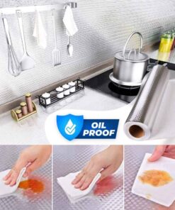 Pegatina contra las manchas de aceite para la cocina - OILPROOFX®
