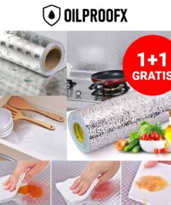 Pegatina contra las manchas de aceite para la cocina, 1+1 GRATIS - OILPROOFX®