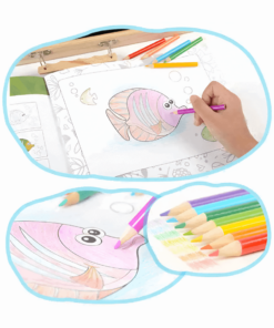 Alternative view of DreamArt™ – Set artístico de 251 piezas + Álbum para colorear de regalo