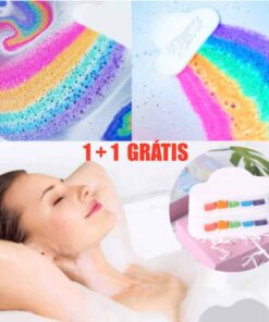 ARCOÍRIS BOMBA DE BAÑO (1 + 1 GRÁTIS)