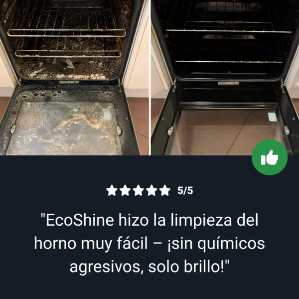 EcoShine - Detergente Natural para Hornos - Imagen 7