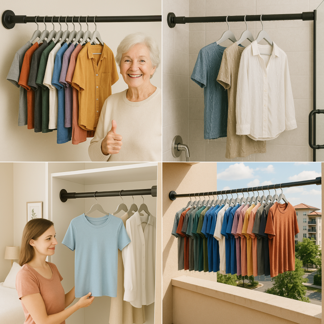 POWERPOLE™ BARRA EXTENSIBLE PARA ROPA Y TAZAS - Imagen 3