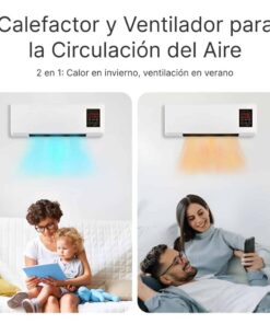 Alternative view of Enchantia – Ventilador con Función de Calefacción y Ventilación, Montaje Sin Herramientas