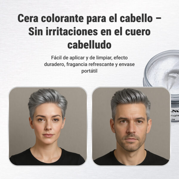 CHROMASHADE™ - Cera Colorante Temporal para Cabello - Imagen 2