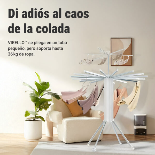 VIRELLO™ - Tendedero Plegable de Pulpo - Imagen 2