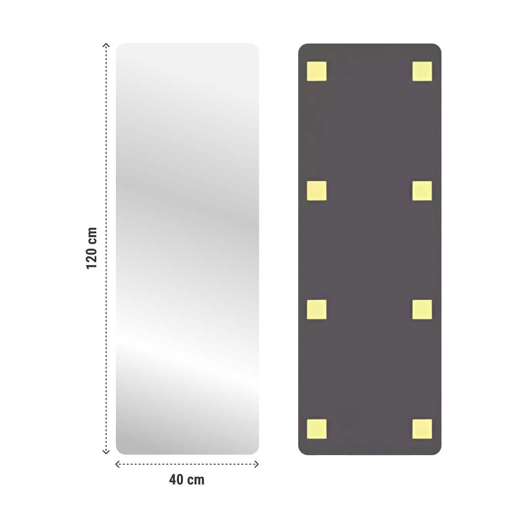 MirrorFlex™ espejo acrílico flexible autoadhesivo 120 x 40 cm - Imagen 6