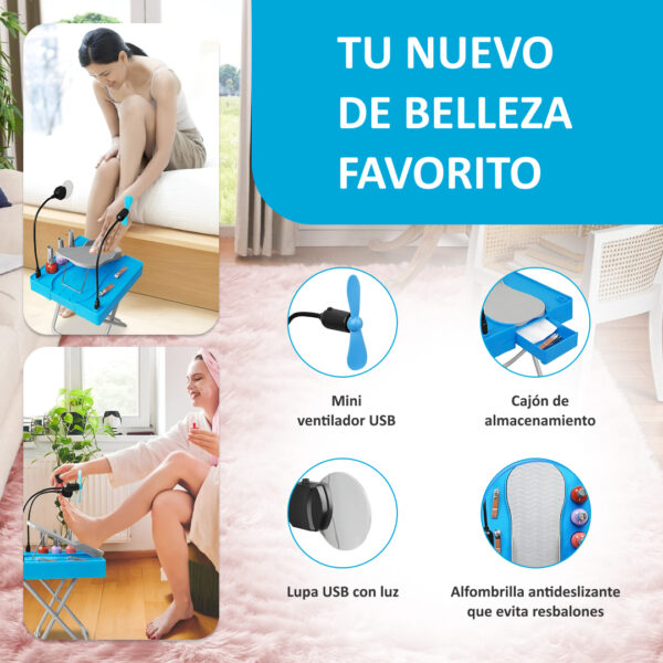 NailEase ™ - Estación Portátil para el Cuidado de las Uñas - Imagen 2