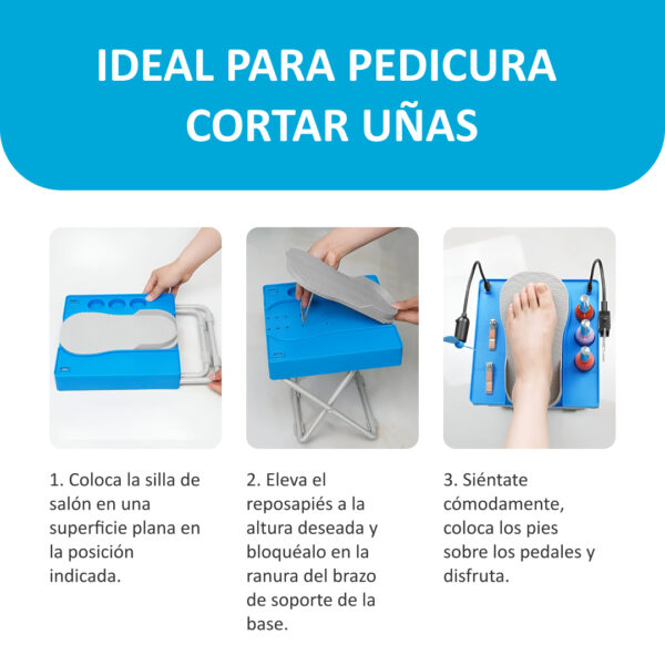 NailEase ™ - Estación Portátil para el Cuidado de las Uñas - Imagen 3