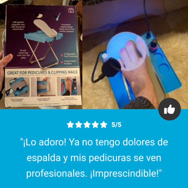 NailEase ™ - Estación Portátil para el Cuidado de las Uñas - Imagen 7