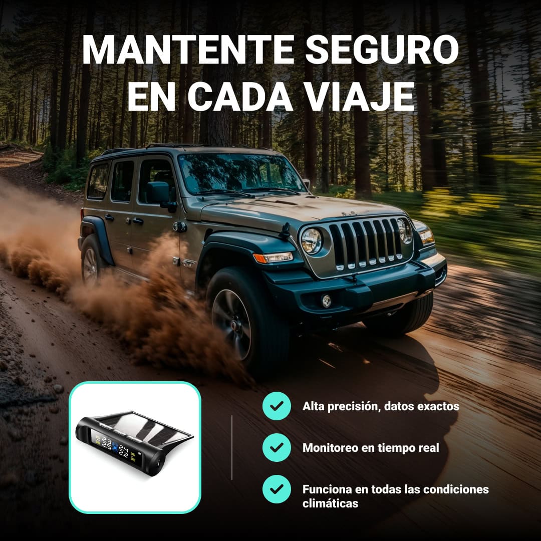 Riboton™ - Sistema de Monitoreo de la Presión de los Neumáticos Solar - Imagen 2