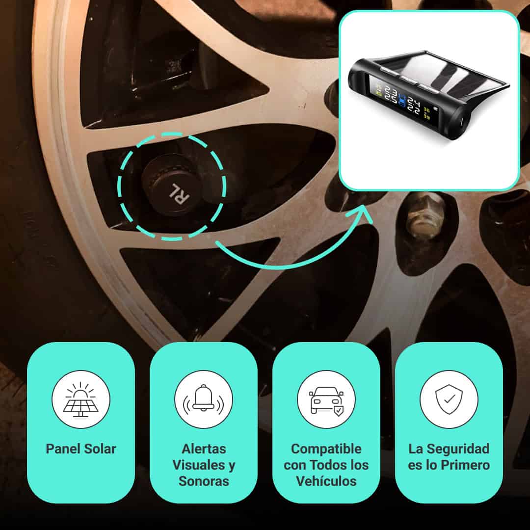 Riboton™ - Sistema de Monitoreo de la Presión de los Neumáticos Solar - Imagen 4